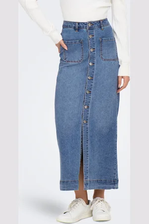 ONLY Onlirina Denim-nederdel