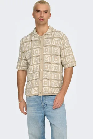 Only & Sons Onsbart Strikket Poloshirt