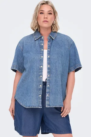 ONLY Carmontreal Denim-skjorte