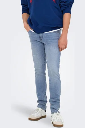 Only & Sons Onsloom Lav Talje Slim Fit Jeans