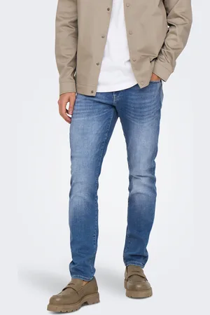 Only & Sons Onsloom Lav Talje Slim Fit Jeans