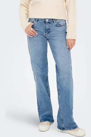 ONLY Onljuicy Lav Talje Straight Fit Jeans