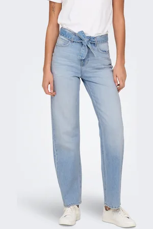 ONLY Onlmaddie Høj Talje Wide Leg Fit Jeans