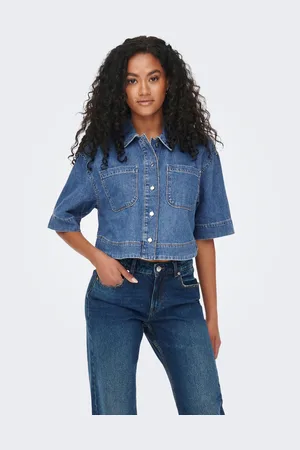 ONLY Onlcleo Denim-skjorte