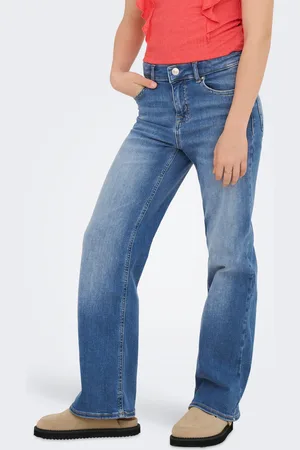 ONLY Kogmadison Mellemhøj Talje Straight Fit Jeans