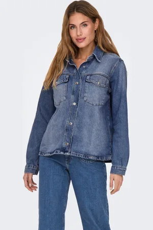 ONLY Onlella Denim-skjorte