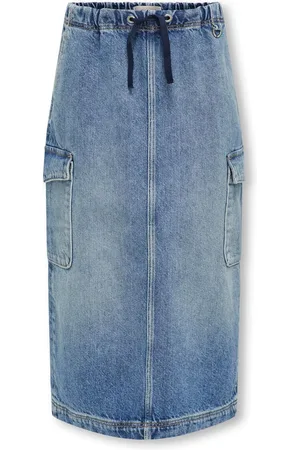 ONLY Kogstella Denim-nederdel