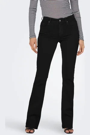 ONLY Onlblush Mellemhøj Talje Flared Fit Jeans