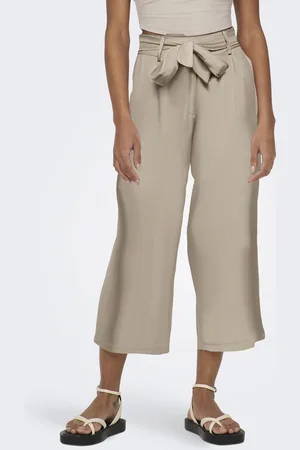 ONLY Onlcaro Cropped Fit Bukser I Wide Fit