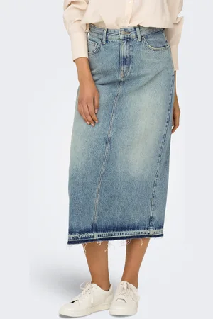 ONLY Onlnelia Denim-nederdel