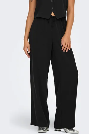 ONLY Onlthana Wide Leg Fit Bukser I Wide Fit