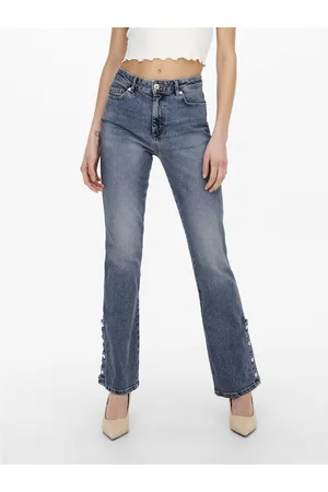 ONLY Onlhailey Høj Talje Flared Fit Jeans