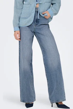 ONLY Onlhope Høj Talje Wide Leg Fit Jeans