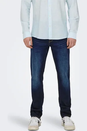 Only & Sons Onsloom Lav Talje Slim Fit Jeans