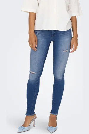 ONLY Onlblush Mellemhøj Talje Skinny Fit Jeans