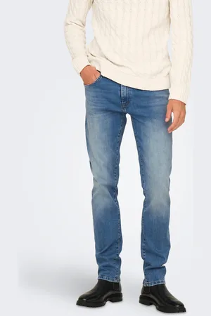 Only & Sons Onsweft Mellemhøj Talje Regular Fit Jeans
