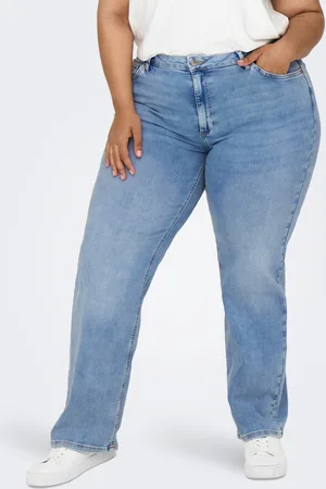 ONLY Carwilly Høj Talje Straight Fit Jeans