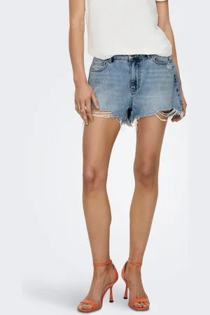 ONLY Onlpacy Høj Talje Regular Fit Denim-shorts