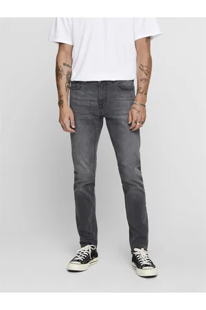 Only & Sons Onswarp Lav Talje Skinny Fit Jeans