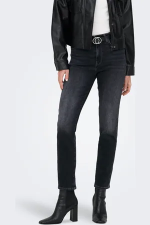 ONLY Onlemily Høj Talje Straight Fit Jeans