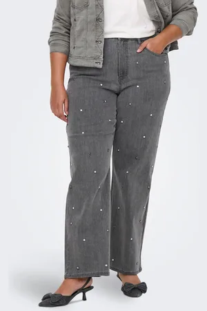 ONLY Carhope Høj Talje Wide Leg Fit Jeans