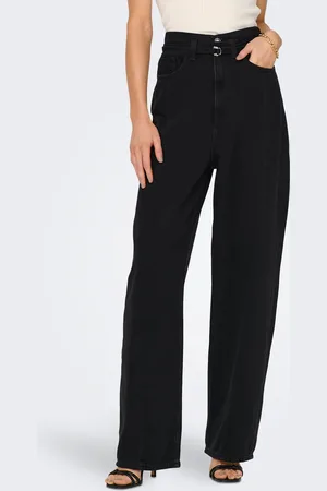 ONLY Onlhelen Høj Talje Wide Leg Fit Jeans