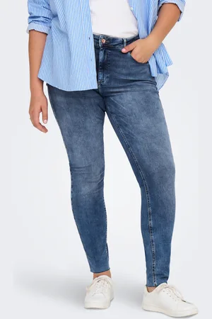 ONLY Carwilly Mellemhøj Talje Skinny Fit Jeans