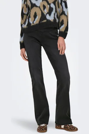 ONLY Onlroyal Mellemhøj Talje Flared Fit Jeans
