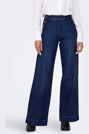 ONLY Onlmadison Høj Talje Wide Leg Fit Jeans
