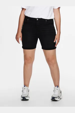 ONLY Carlaola Høj Talje Skinny Fit Denim-shorts