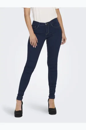 ONLY Onlrain Mellemhøj Talje Skinny Fit Jeans