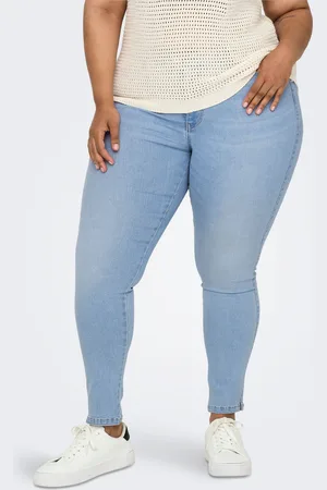 ONLY Carcarmen Mellemhøj Talje Skinny Fit Jeans