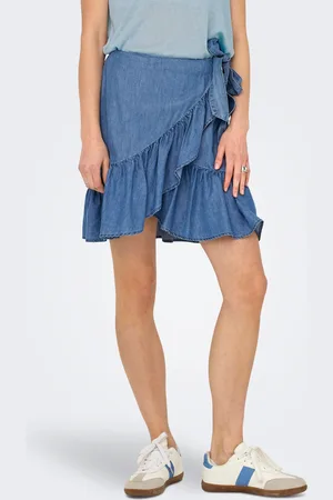 ONLY Onlbea Denim-nederdel