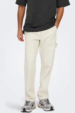 Only & Sons Onsedge Mellemhøj Talje Straight Fit Jeans