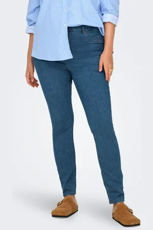 ONLY Carmila-iris Høj Talje Skinny Fit Jeans