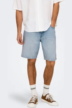 Only & Sons Onsedge Mellemhøj Talje Straight Fit Shorts