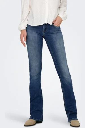 ONLY Onlblush Lav Talje Flared Fit Jeans