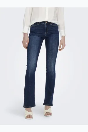 ONLY Onlblush Mellemhøj Talje Flared Fit Jeans