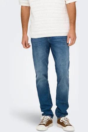 Only & Sons Onsloom Lav Talje Slim Fit Jeans