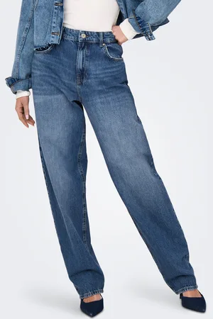 ONLY Onlnexa Mellemhøj Talje Baggy Fit Jeans