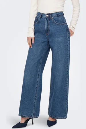 ONLY Onlhope Høj Talje Wide Leg Fit Jeans
