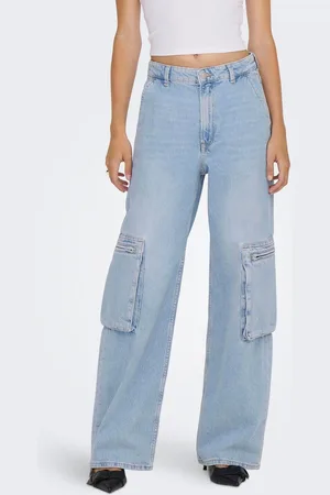 ONLY Onlhope Ekstra Høj Talje Wide Leg Fit Jeans