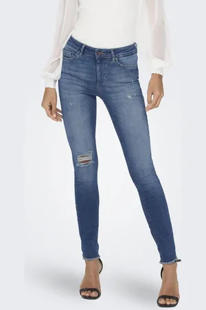 ONLY Onlblush Mellemhøj Talje Skinny Fit Jeans