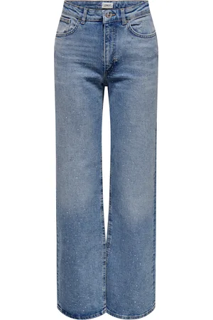 ONLY Onljuicy Høj Talje Wide Leg Fit Jeans