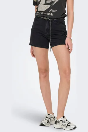 ONLY Onlvega Høj Talje Mom Fit Shorts