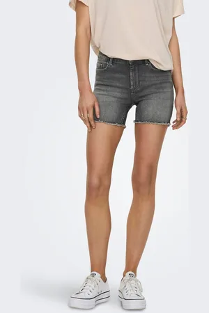 ONLY Onlblush Mellemhøj Talje Regular Fit Denim-shorts
