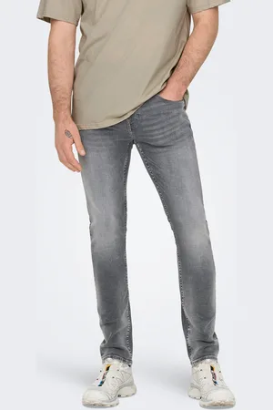 Only & Sons Onsloom Lav Talje Slim Fit Jeans