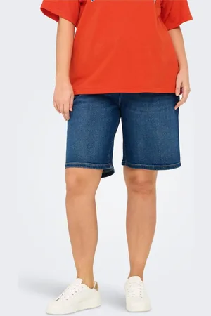 ONLY Careneda Høj Talje Girlfriend Fit Shorts