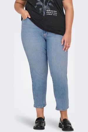 ONLY Caremilystretch Høj Talje Straight Fit Jeans