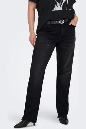 ONLY Carwilly Høj Talje Straight Fit Jeans
